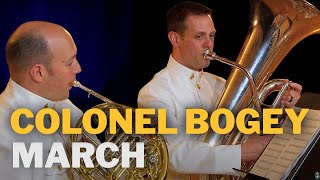 Colonel Bogey March  US Navy Band [upl. by Lucina]