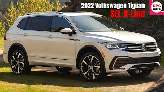 New 2022 Volkswagen Tiguan SEL R Line in Oryx White [upl. by Ellednahc]