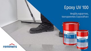 Remmers Epoxy UV 100 [upl. by Ahsilac]