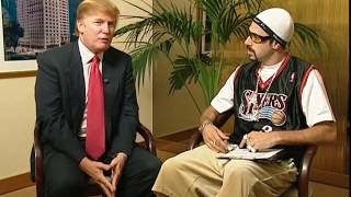 Ali G donald trump sacha baron Cohen interview [upl. by Silber645]