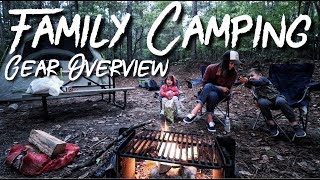 Family Camping  Our Gear Overview [upl. by Reynold]