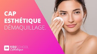 CAP Esthétique • Démaquillage [upl. by Pardner518]