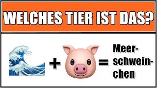 Schaffst du es diese Tiere zu erraten Das große Tier Quiz [upl. by Hulburt]