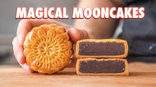 Traditional Chinese Mooncakes With 2 Fillings [upl. by Notterb]