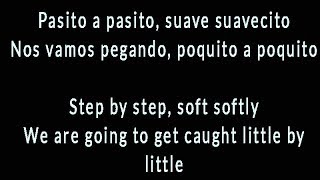 Despacito Lyrics With English Subtitles [upl. by Bidle177]