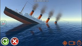 RMS Aquitania Sinking  Ship Handling Simulator  Ship Mooring 3D [upl. by Pond]