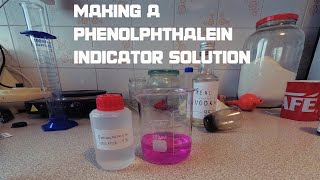 How to make 1 Phenolphthalein Indicator [upl. by Eelta945]