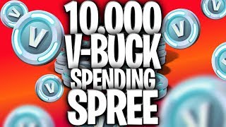 10000 VBuck Spending Spree [upl. by Bathelda]