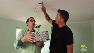 How To Install a Light Fixture [upl. by Honora]