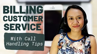 MOCK CALL PRACTICE Billing Customer Service  Telco Account With Call Handling Tips [upl. by Virgie]