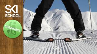 How to Snow Plough Ski  Beginner Ski Lesson 13 [upl. by Haididej]