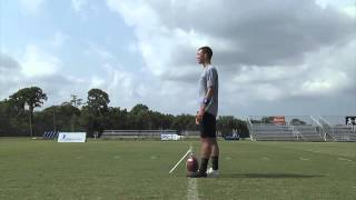 Target Line  How to Kick a Field Goal Series by IMG Academy Football 4 of 5 [upl. by Burner549]