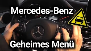 Mercedes Benz  Verstecktes Menü viele Modelle [upl. by Ater283]