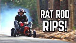 Rat Rod Wagon HAULS  Built Briggs amp Stratton Flathead [upl. by Stoneham230]