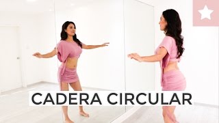 TUTORIAL DANZA ARABE 1  Cadera circular y sus variaciones [upl. by Alvarez596]