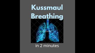 Kussmaul breathing in under 2 mins [upl. by Cecilla]