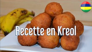 Recette Gateau Banane Kreol Morisien [upl. by Fauch108]