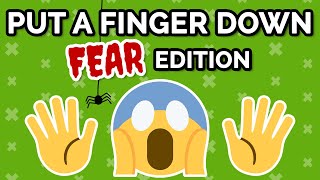 Put A Finger Down 😱 FEAR Edition [upl. by Idolah]