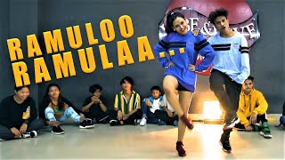 Ramuloo Ramulaa AlaVaikunthapurramuloo Dance Choreography Rahul Shah Allu Arjun [upl. by Lymann]