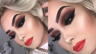 FULL GLAM  Sultry Makeup Tutorial [upl. by Sulokcin]