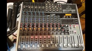 Behringer XENYX QX1832 USB Mixer Unboxing How To Use And Must Know Critical Features [upl. by Pedaias414]