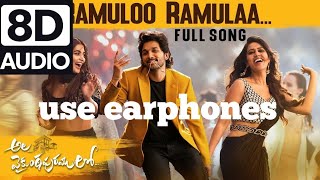 Ramulo ramula 8D song [upl. by Daniyal]