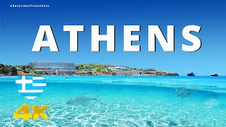 Greek Caribbean the exotic beach of Astir  Athens Riviera Vouliagmeni Greece  4K snorkeling [upl. by Otreblide]