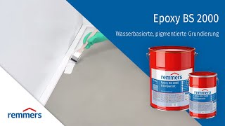 Remmers Epoxy BS 2000 [upl. by Goto]