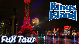 Kings Island  2023 Full Tour amp Guide [upl. by Hgeilyak]