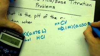 How to Solve Titration Problems HCl  NaOH [upl. by Ziwot]