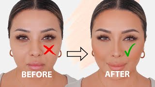 STEP BY STEP HOW TO CONTOUR YOUR NOSE  NINA UBHI [upl. by Pacian]