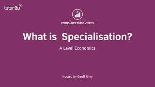 What is Specialisation [upl. by Gnort]