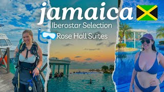 JAMAICA VLOG  Iberostar Rose Hall Suites Jamaica  Things to do in Montego Bay [upl. by Ahsinned344]