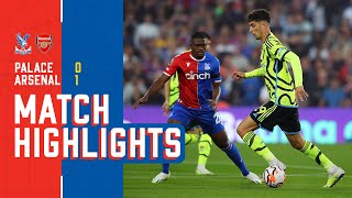 Match Highlights Crystal Palace 01 Arsenal [upl. by Dirgis]