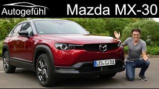 Mazda MX30 FULL REVIEW allnew Mazda EV  Autogefühl [upl. by Naryk511]