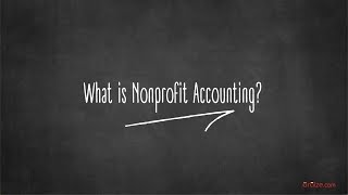 Nonprofit Accounting Basics [upl. by Yehtomit]