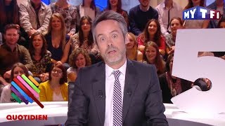 Marine Le Pen na pas les mots  Quotidien du 19 mai 2017  Quotidien avec Yann Barthès [upl. by Otiv]