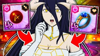 HOW TO GEAR ALL OVERLORD UNITS  Albedo Mainly  Seven Deadly Sins Grand Cross [upl. by Sophi]