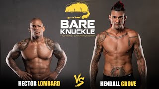 Hector Lombard vs Kendall Grove  BKFC 12 [upl. by Namyw]