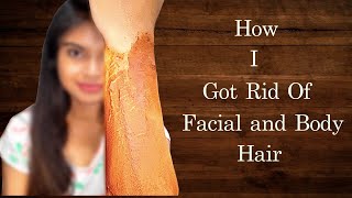 How to Remove Facial amp body Hair Permanently At Home No Pain  DIY Natural Hair Removal [upl. by Barbour]