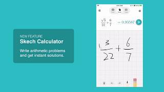 SketchCalculator  Microsoft Math Solver [upl. by Dosi]