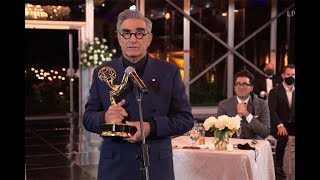 72nd Emmy Awards Eugene Levy Wins for Outstanding Lead Actor in a Comedy Series [upl. by Ahsiad]