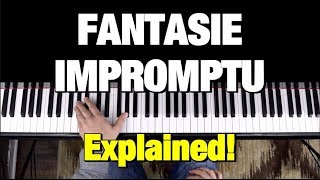 Chopin Fantasie Impromptu Op 66 Piano Tutorial Fantaisie [upl. by Idnir]