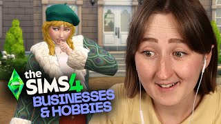 EARLY ACCESS to The Sims 4 Businesses amp Hobbies Streamed 3125 [upl. by Eiboj]