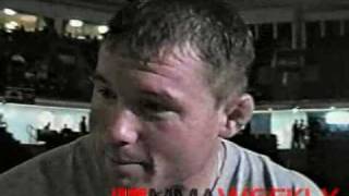 Matt Hughes UFC 45 PreFight Interview About Fighting Frank Trigg  MMA Weekly News [upl. by Lav]