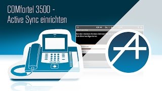 COMfortel 3500  ActiveSync einrichten [upl. by Tara]