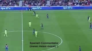 Spanish Commentator messi messi messi [upl. by Lela]