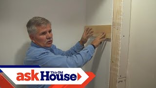 How to Trim a Coat Closet  Ask This Old House [upl. by Upshaw]