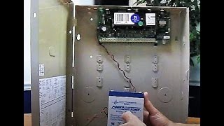 DIY How To Change or Replace Your Security Alarm System Battery When Low [upl. by Acireed796]