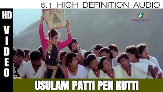 Usalampatti Penkutti  Gentleman  1080p HD Video Song [upl. by Ranice]